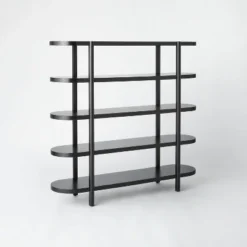 57" Portola Hills 5 Shelf Horizontal Bookcase - Threshold™ Designed With Studio McGee 21 57" Portola Hills 5 Shelf Horizontal Bookcase - Threshold™ Designed With Studio McGee -Furniture Store GUEST c3e902ad 7687 483a a885 6a70b1341eb1