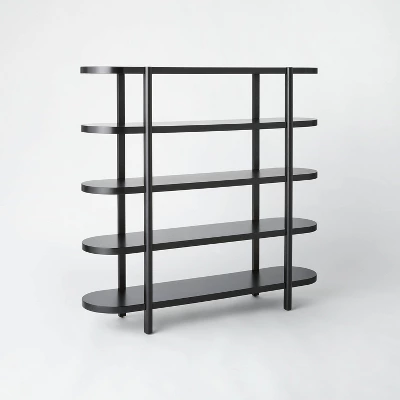 57" Portola Hills 5 Shelf Horizontal Bookcase - Threshold™ Designed With Studio McGee 11 57" Portola Hills 5 Shelf Horizontal Bookcase - Threshold™ Designed With Studio McGee - Image 11