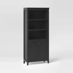 72" Carson 5 Shelf Bookcase With Doors - Threshold -Furniture Store GUEST c99ab1ed 236d 46d0 bdd4 3e4025da50bb