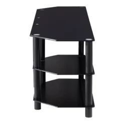 Travers Open Shelves TV Stand For TVs Up To 82" Black - CorLiving -Furniture Store GUEST d2a2c665 da1c 4caa 9f6c 79c6f6aec05b