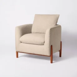 Elroy Faux Shearling Accent Chair With Wood Legs - Threshold™ Designed With Studio McGee 22 Elroy Faux Shearling Accent Chair With Wood Legs - Threshold™ Designed With Studio McGee -Furniture Store GUEST d2aaa7f2 8c06 44f1 abf1 b3fabc558dc9