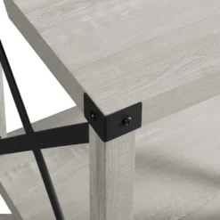 Sophie Rustic Industrial X Frame Side Table - Saracina Home -Furniture Store GUEST d2bc7a70 a6d7 44e2 9ef8 92f1a3ae1ed2