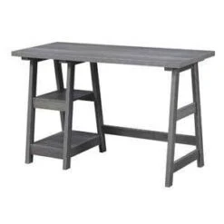 Designs2Go Trestle Desk With Shelves - Breighton Home -Furniture Store GUEST d3c35582 9cbe 4d8b 93b4 313574d1e5e3