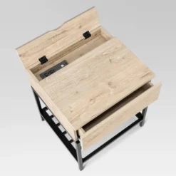 Loring End Table With Charging Station - Threshold™ -Furniture Store GUEST d4b23323 607f 4bd3 9988 eaac3936810f