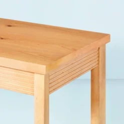 Grooved Wood Writing Desk - Hearth & Hand™ With Magnolia -Furniture Store GUEST e55bb5f2 5943 491b ac10 f750d4fd398d