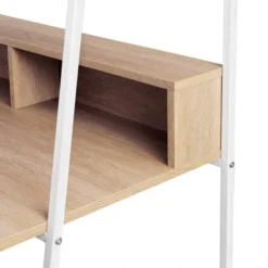 36" Writing Desk With Open Storage Ladder Bookshelf - Saracina Home 17 36" Writing Desk With Open Storage Ladder Bookshelf - Saracina Home -Furniture Store GUEST e6b06f69 3c40 4d14 89cd a621a54542e1