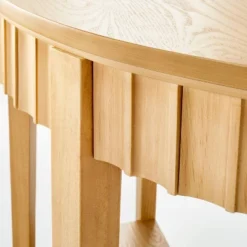 Thousand Oaks Wood Scalloped Demilune Console Table - Threshold™ Designed With Studio McGee -Furniture Store GUEST eb35aaa8 f7c8 4881 b5d1 f85e53b2ca90