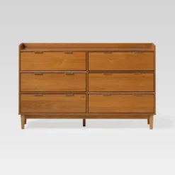 Mid-Century Modern Solid Wood 6 Drawer Double Dresser - Saracina Home 37 Mid-Century Modern Solid Wood 6 Drawer Double Dresser - Saracina Home -Furniture Store GUEST f40a606f 0c8e 43a8 b20e 6173eadd8c07